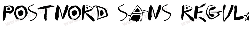 PostNord Sans Regula字体转换